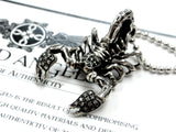 14K Gold Scorpion King Pendant W/ Black And White Diamonds by Sacred Angels